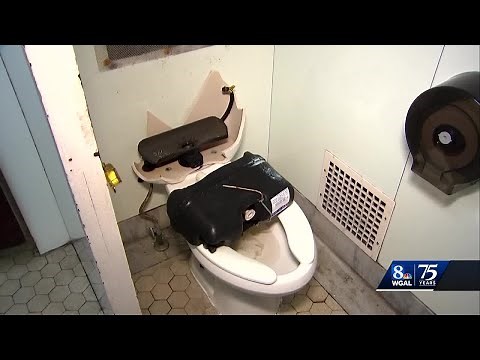 Employee injured when toilet explodes at city government building