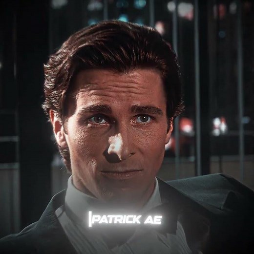 Patrick Bateman (4K) - " I Have to return some, video tapes." | HEXST0R (Super Slowed)