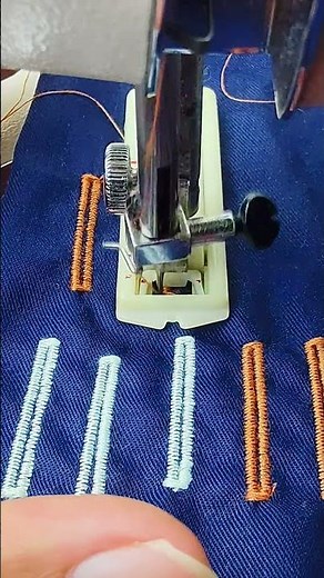 Sewing buttonhole pattern #sewing