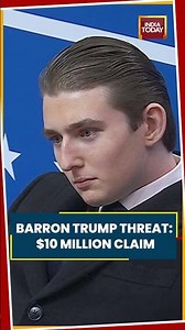 US-IRAN War: Barron Trump Targeted? Iran TV Airs Video Claiming $10 Million Bounty #trump #iran