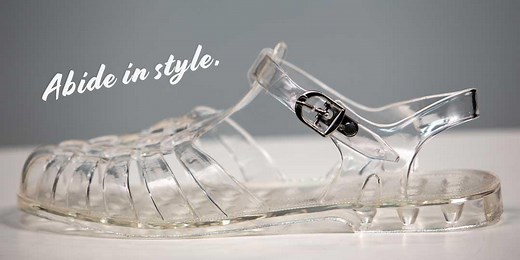 Dude Jellies - Clear Jelly Sandals Like the Dude Wears in the Big Lebowski - Etsy