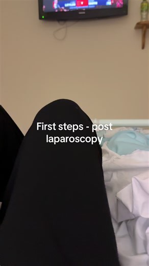 Getting off the bed alone felt like a marathon❤️‍🩹 #laparoscopy #endometriosis