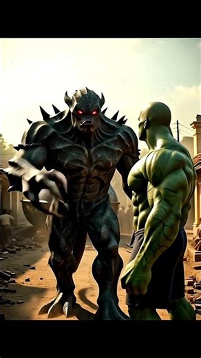 Alien Monster Ki Dhamki 😱“Tum Sab Mare Jaoge!” | Green Titan vs Alien #shorts #alieninvasion #alien