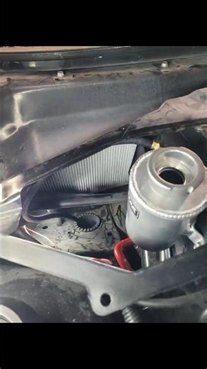 Chevy SS sedan coolant overflow relocation