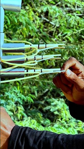 Triple Arrow Guide Tube System #DIY #ArrowSystem #CreativeBuild #Homemade #Innovation #TripleShot