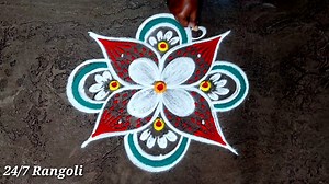 Daily use Muggulu Design  Geethala Muggulu Design  24/7 Rangoli ...