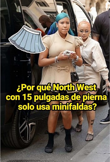Minifaldas y estilo: La moda de North West
