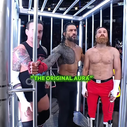 Same Aura Different Era 👀 #wwe #shorts #romanreigns #cmpunk #haroontwins #samizayn