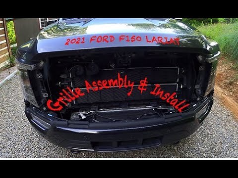2021 Ford F150 Lariat: Grille Assembly & Install