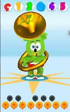 Talking Gummy Bear Plays The Trumpet