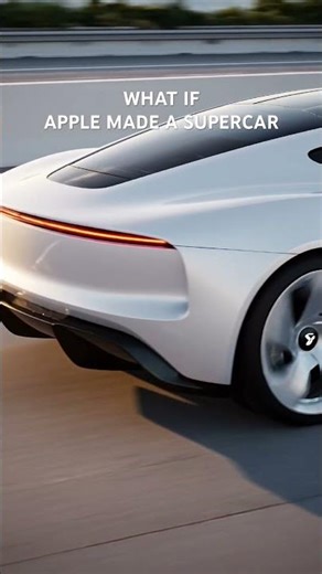 Apple Supercar… This Looks Unreal 🤯 #apple #conceptcar #futurecars #aicars