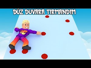 Düz Duvara Tırmandım | Roblox Climb Rocks to Vip Obby