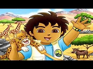 Go Diego Go! Diego's African Off Road Rescue | New Game English | Dora Friend Dora the Explorer