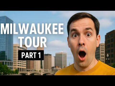 Milwaukee 4K UHD Driving Tour Part 1 | Exploring Downtown, Lakefront & Scenic City Streets
