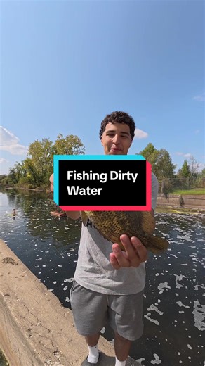 I Fished Filthy Water and Caught Something Wild #fishing #fishingvideos