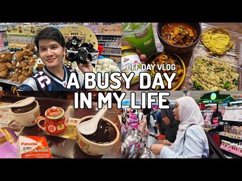 A DAY IN MY BUSY LIFE ( OFF DAY MALAYSIA RETAIL STAFF ) | REALISTIC INTROVERT LIVING ALONE VLOG