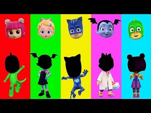 Wrong eyes👀 challenge DAME TU COSITA Pj Masks Funny Puzzle Wrong Heads
