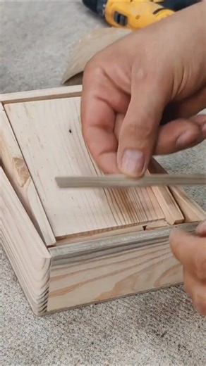 woodworking cigarette box Making #woodworking #diy #tips