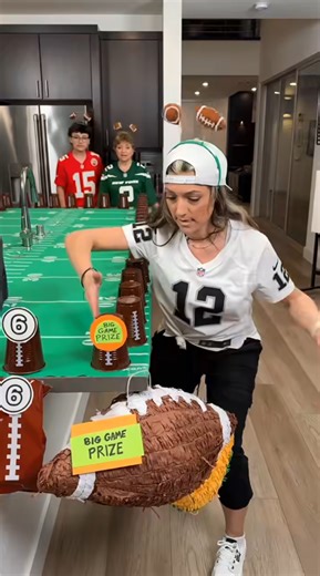 Easy football party game idea