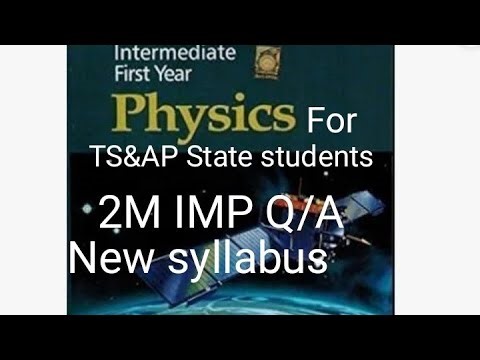 Jr Inter physics 2M IMP Q/A
