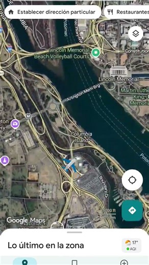 avión en Google maps#avion