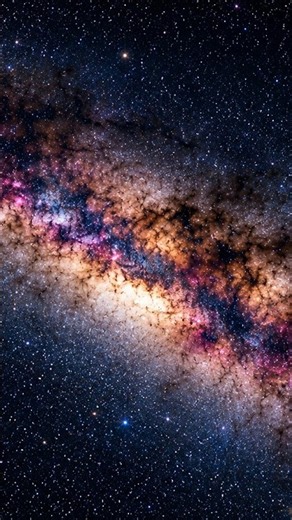 Relaxing Milky Way | Night Sky Stars Music #Relaxation #Galaxy #Milky Way