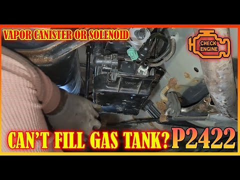 Repair P2422 Honda Civic Vent Valve Stuck Closed