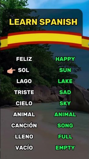 Learn Spanish