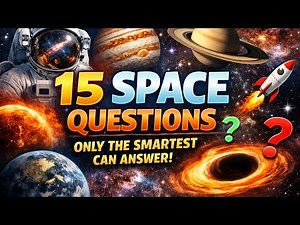 15 Space Questions That Will Blow Your Mind | Space Quiz 🌌