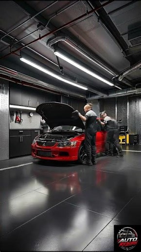 Mitsubishi lancer evo 9 restoration process