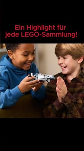 Back to the Future LEGO DeLorean – Zeitmaschine als LEGO Set 😳🚗