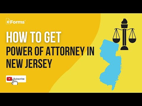 How to Get Power of Attorney in New Jersey - Signing Requirements - EXPLAINED