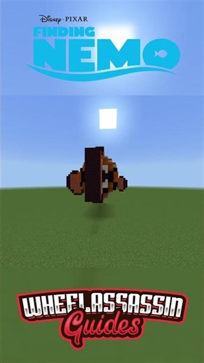 Nemo from Finding Nemo built in Minecraft!!