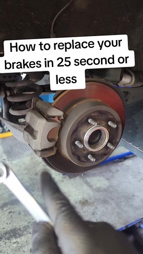 How to Change Your Brakes in Under 25 Seconds