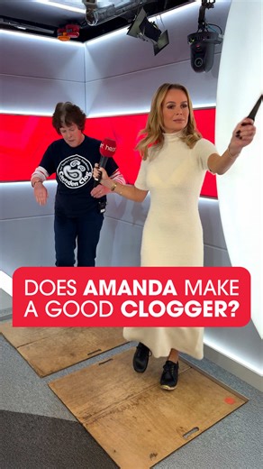 Hold on to your cloggers… it’s @Amanda Holden’s turn 😂 #clog #lol #Fyp #dance #amandaholden