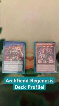 1-Minute Deck Profiles: Archfiend Regenesis! | Yugioh Short #yugioh #yugiohtcg