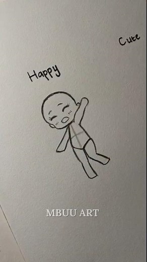 how to draw body cute expression Tutorial✏️ #drawing #tutorial #howtodraw #sketch #art