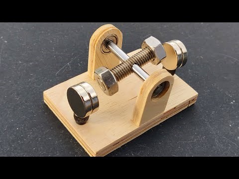 Powerful Mini Brushed Motor Using Free Energy Generator