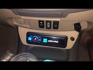 Install remote interface universal for head unit alpine Ina w900e to steering wheel control