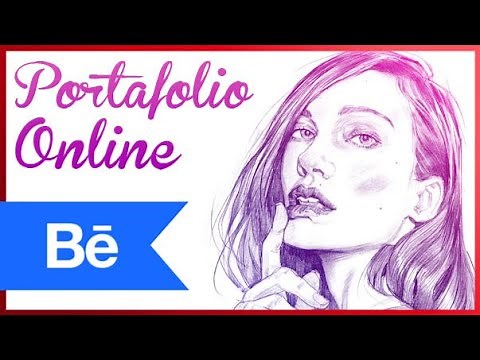 Como hacer un PORTAFOLIO digital online - BEHANCE