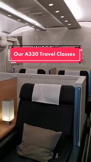 Have you ever flown with our Airbus A330-300? Which classes do you fly with frequently? ✈️ #flyswiss #airbus #a330 #aviation