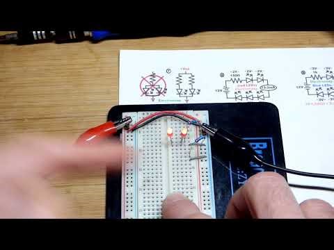 Parallel LEDs Need Their Own Resistor Demo Circuit By Electronzap