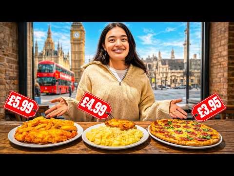I Tried London’s CHEAPEST Eats🇬🇧