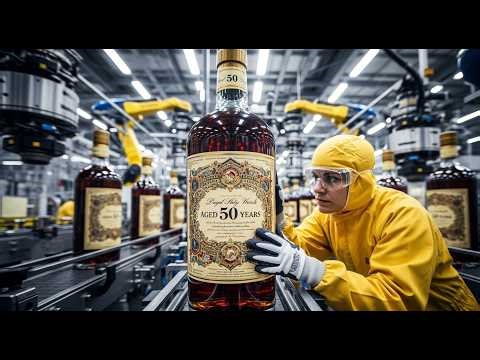 Inside Scotland's Premium Whisky Distillery | How Chivas 18 Is Made 🥃