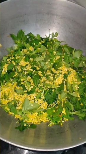 मेथीची भाजी / methichi bhaji / how to make recipe