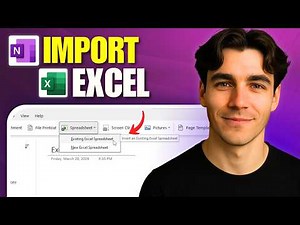 How To Import An Excel File Into OneNote (Tutorial 2026)