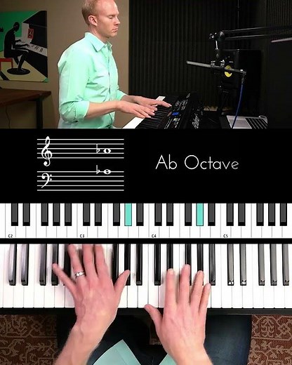 Relaxed Jazz Piano Chords & Riff