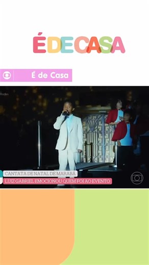MARABÁ EM FOCO on Instagram: "#TalentoMarabaense o cantor mirim Luiz Gabriel foi destaque no programa É de Casa! O menino ficou famoso após viralizar em um vídeo cantando Oh Happy Day durante um ensaio na Fundação Casa da Cultura de Marabá."