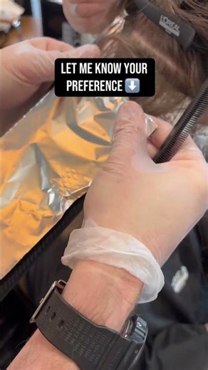 Foil highlights with or without a board? #lorealpro