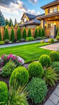 Lush Landscapes: Exploring a Picture-Perfect Front Yard #lushlandscapes